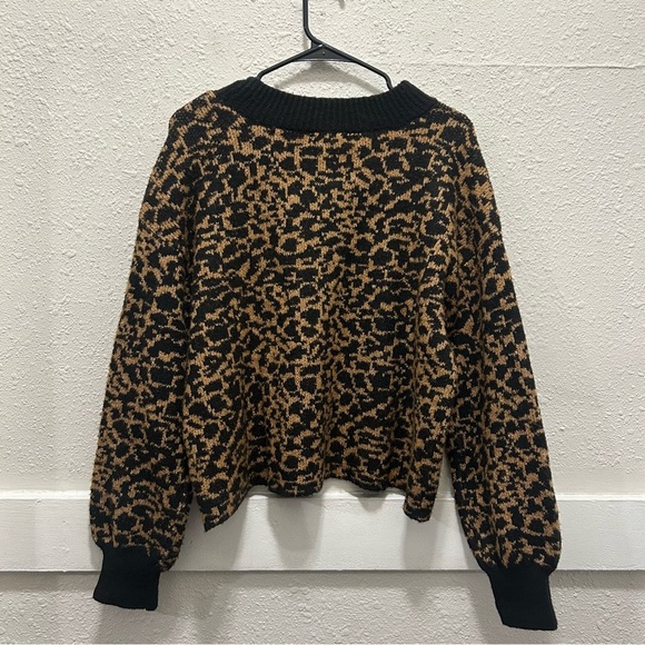 Jessica Simpson Portia Sweater in Honey Gold Combo Large - Picture 8 of 8